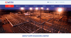 Desktop Screenshot of gvpr.co.in